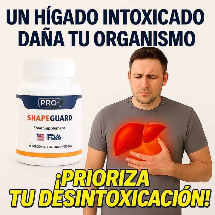 SHAPEGUARD - DESINTOXICA TU HIGADO